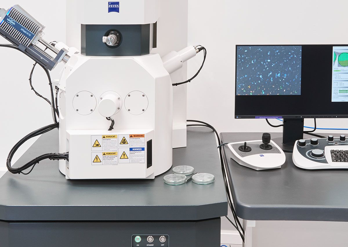 Analyseverfahren - Raster-Elektronen-Mikroskopie für die Partikelanalyse