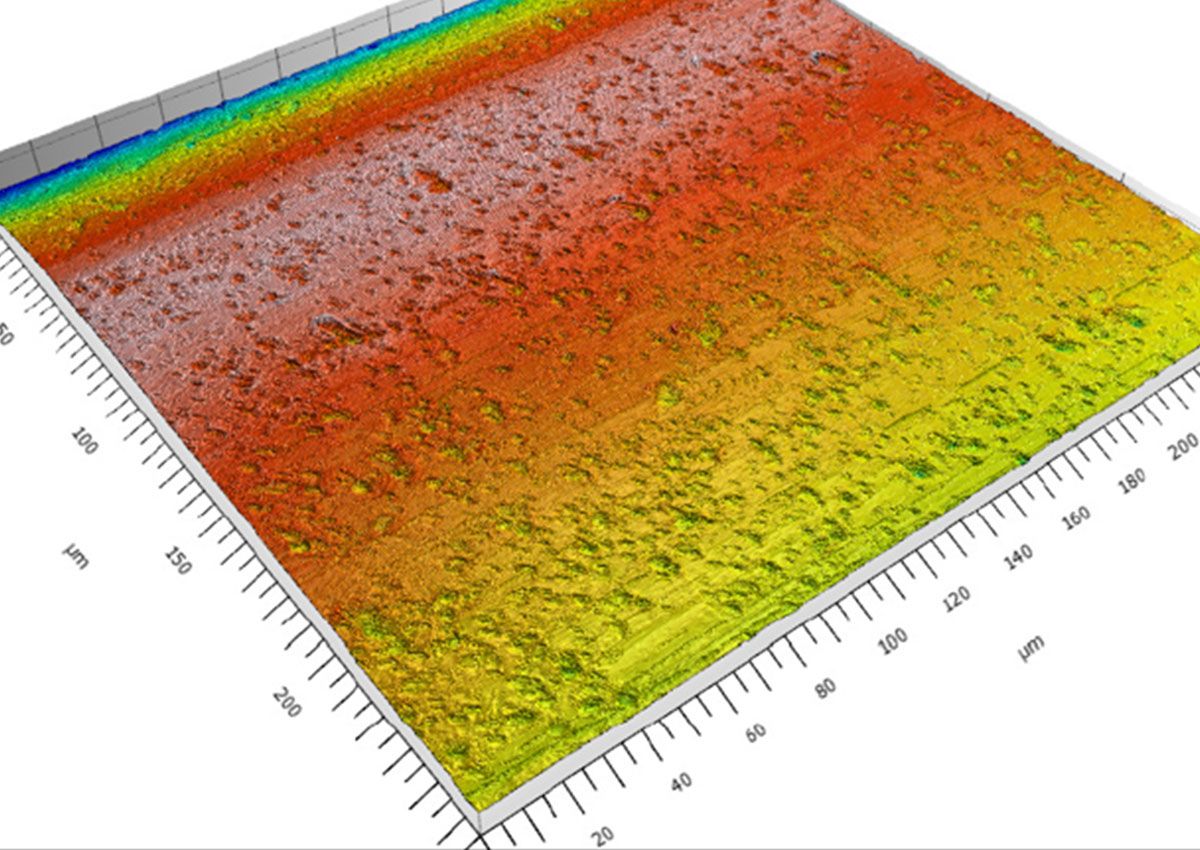 Investigation of surface roughness and surface topography