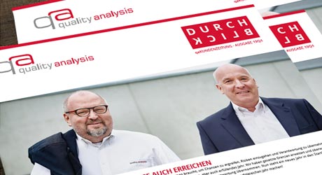 Quality Analysis: Kundenzeitung Durchblick, Nürtingen